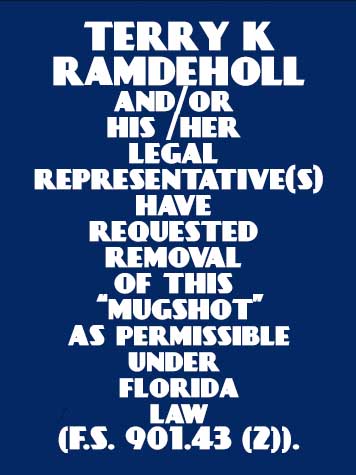  TERRY K RAMDEHOLL Results from Palm Beach County Florida for  TERRY K RAMDEHOLL